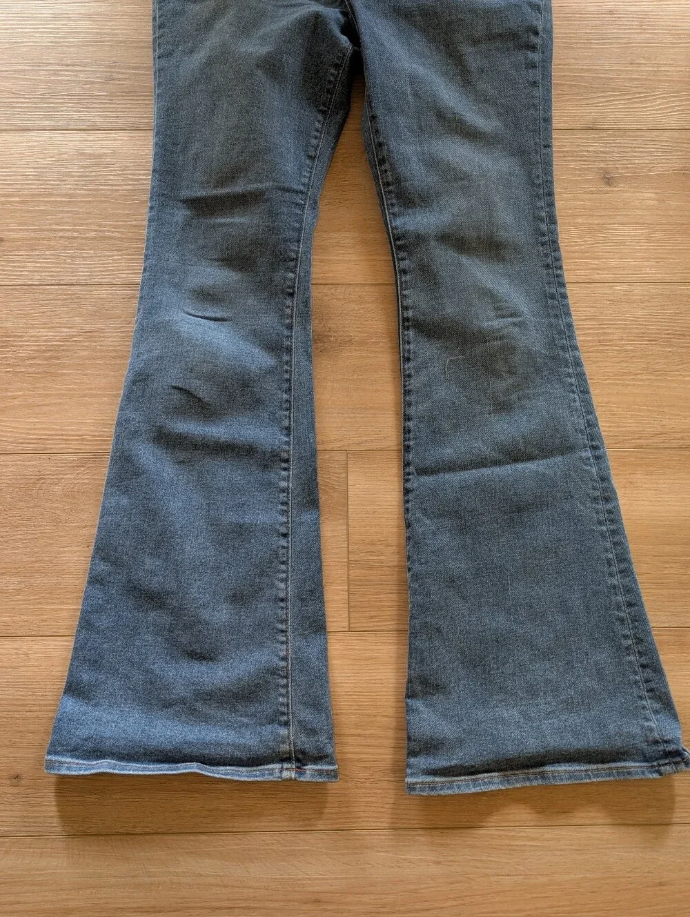 J.Crew Full Length Button-Fly Flare Jeans - Picture 5 of 8